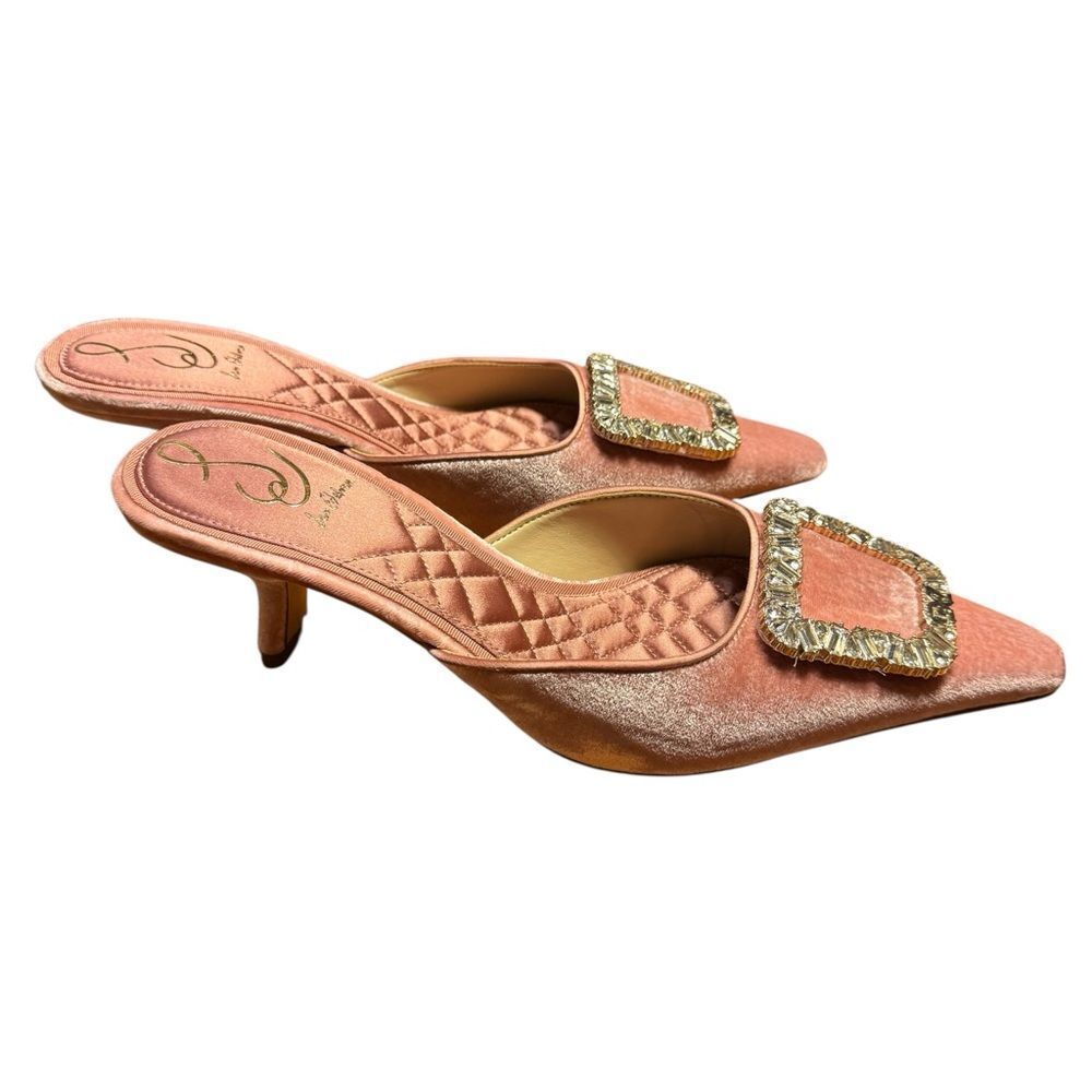 Sam Edelman Brit Glow Slip-On Kitten-Heel Pumps - Picture 9 of 11